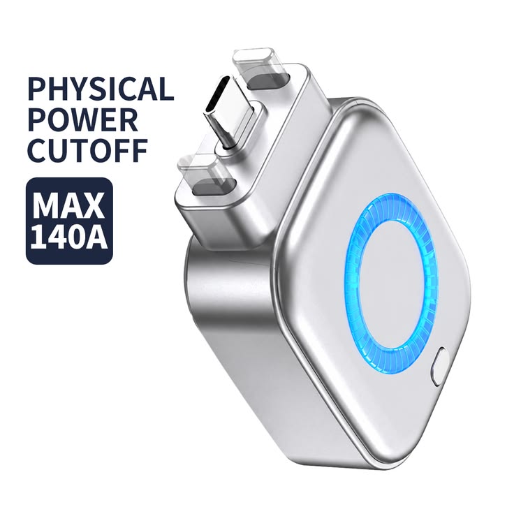 Automatic Charging Disconnector | Smart Auto Power Cut-Off Battery Guardian | Fast Charging | PopGuard 140W