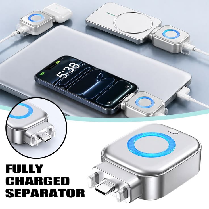 Automatic Charging Disconnector | Smart Auto Power Cut-Off Battery Guardian | Fast Charging | PopGuard 140W